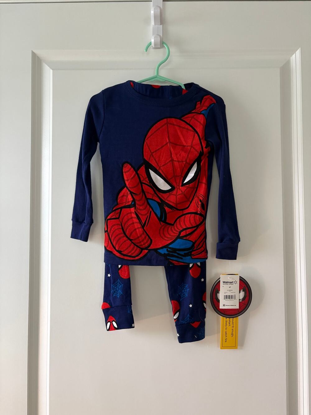 Marvel SpiderMan Character Toddler 2-Piece Pajama Set, Size 4T